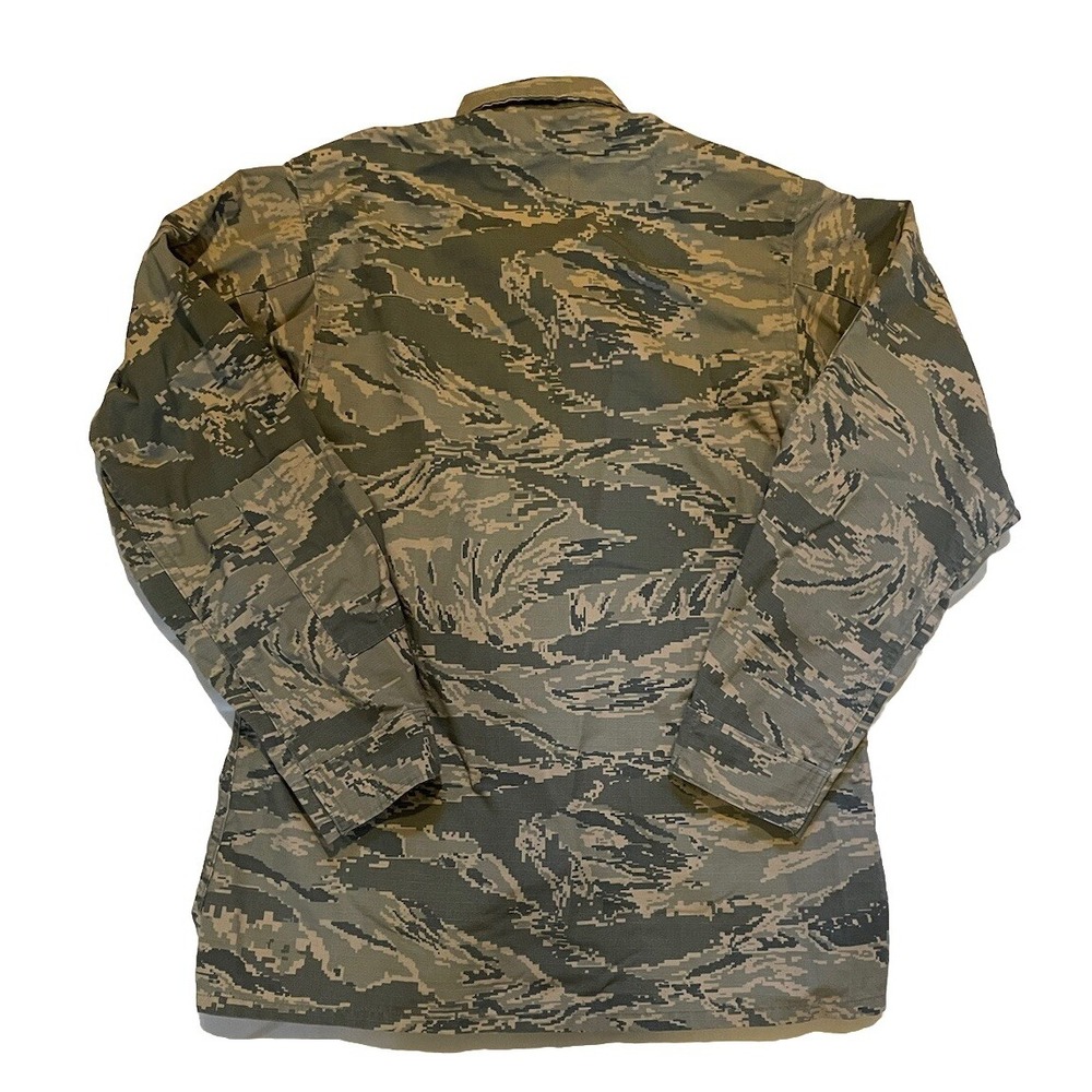 Womens Military Air Force Camouflage Utility Coat Jacket Size 6R - Picture 8 of 9